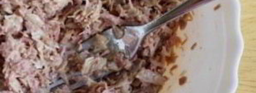 лаваш с консервами и сыром. Шаг 3