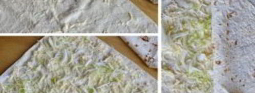 лаваш с консервами и сыром. Шаг 4