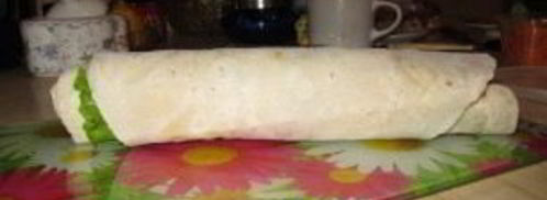 лаваш с корейской морковкой и сыром. Шаг 5