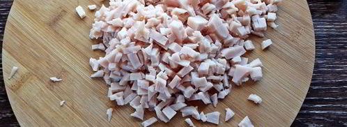 лаваш с корейской морковкой и ветчиной. Шаг 4