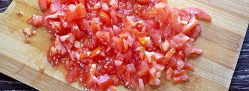 лаваш с корейской морковкой и ветчиной. Шаг 5