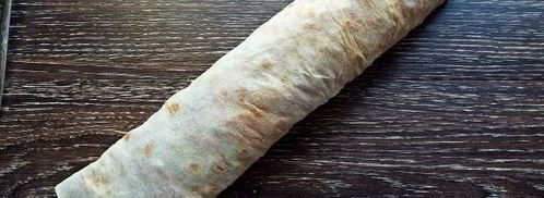 лаваш с корейской морковкой и ветчиной. Шаг 10