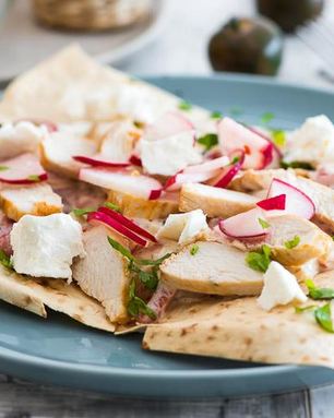 Лаваш с курицей