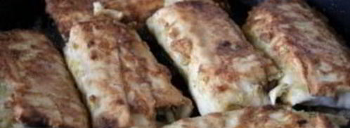 лаваш с луком и яйцом. Шаг 5