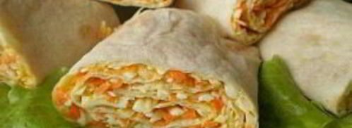 лаваш с морковкой и сыром. Шаг 6