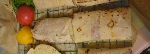 лаваш с начинкой. Шаг 3