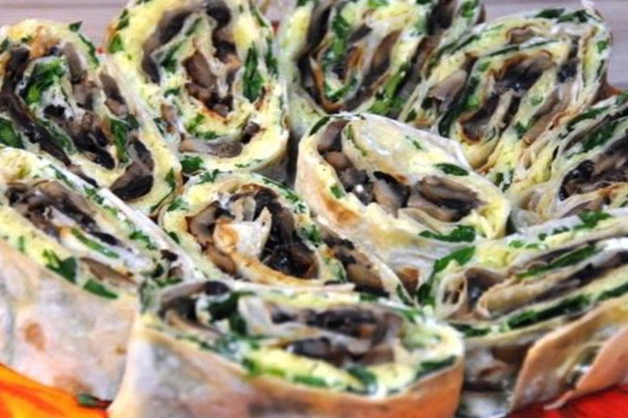 Рецепт лаваш с овощами