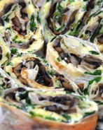 Лаваш с овощами