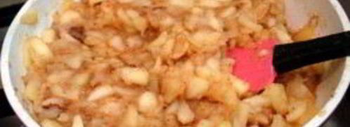 лаваш с яблоками. Шаг 3