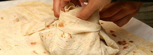 мясо в армянском лаваше. Шаг 7