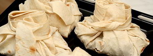 мясо в армянском лаваше. Шаг 8