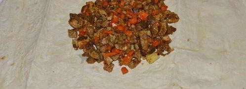 мясо в лаваше. Шаг 9