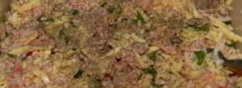 начинка для лаваша с ветчиной. Шаг 5