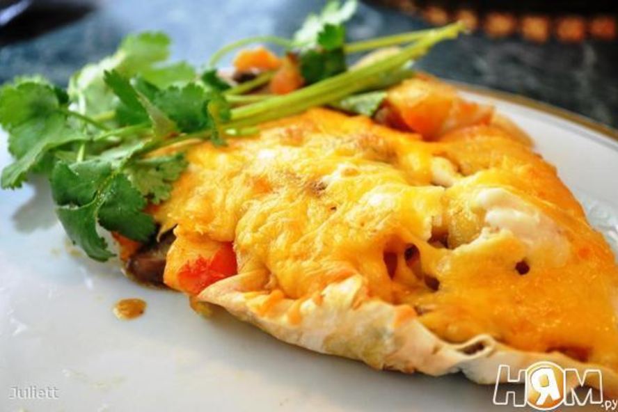 Рецепт овощи, запеченные на лаваше
