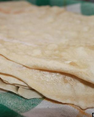 Постный лаваш