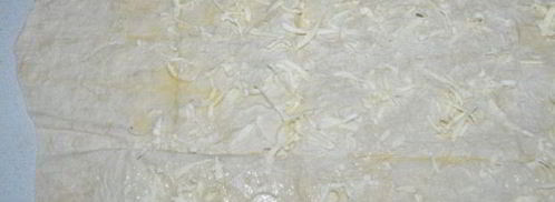 рулет с яблоками из лаваша. Шаг 4