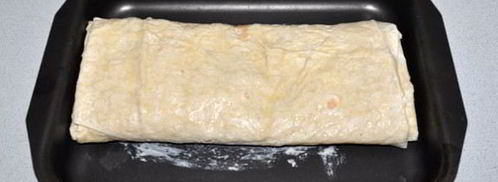 рулет с яблоками из лаваша. Шаг 6