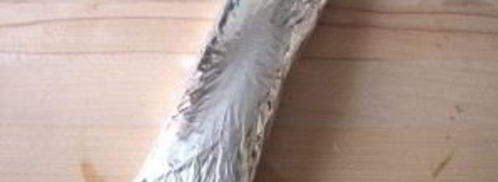 рулеты из лаваша с крабовыми палочками. Шаг 8