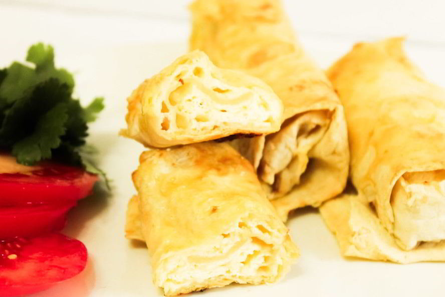 Рецепт рулеты из лаваша с сыром