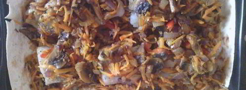 рыбное филе на овощной подушке в лаваше. Шаг 7