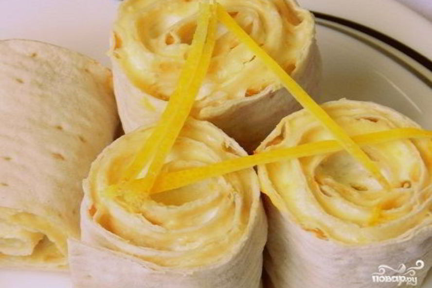 Рецепт сладкий лаваш