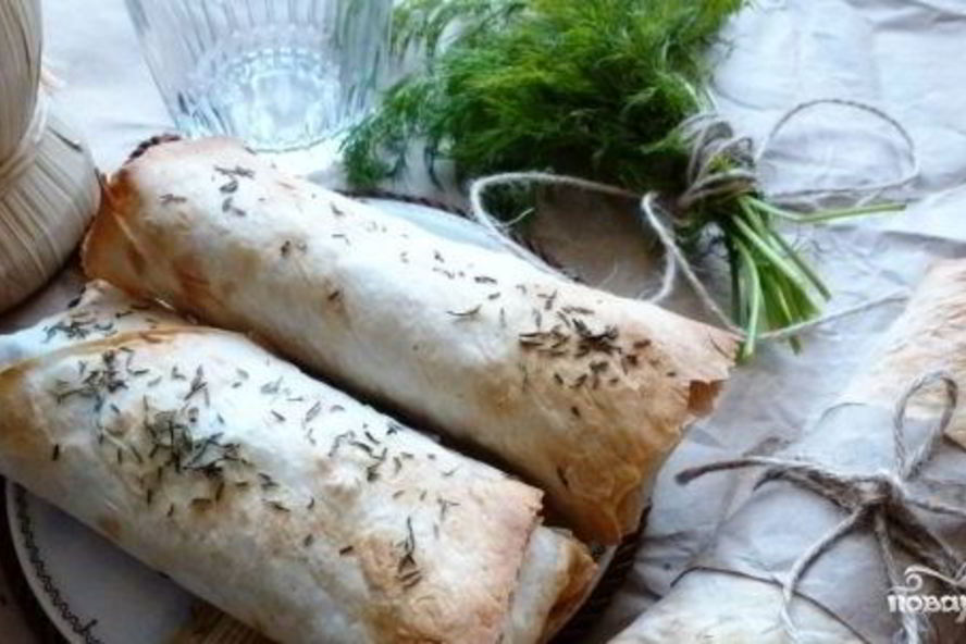 Рецепт сосиски в лаваше в духовке