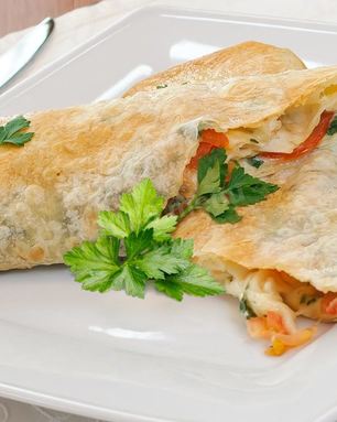 Сулугуни в лаваше