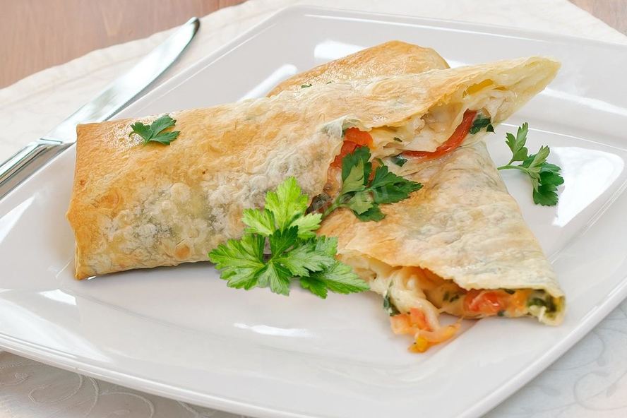 Рецепт сулугуни в лаваше