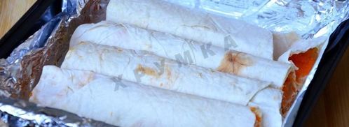 вертуты с тыквой из лаваша. Шаг 8