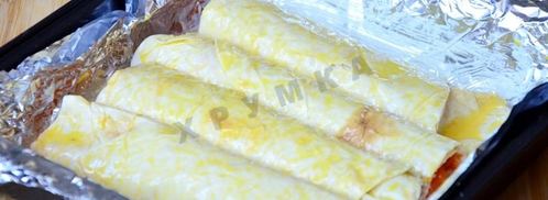 вертуты с тыквой из лаваша. Шаг 9