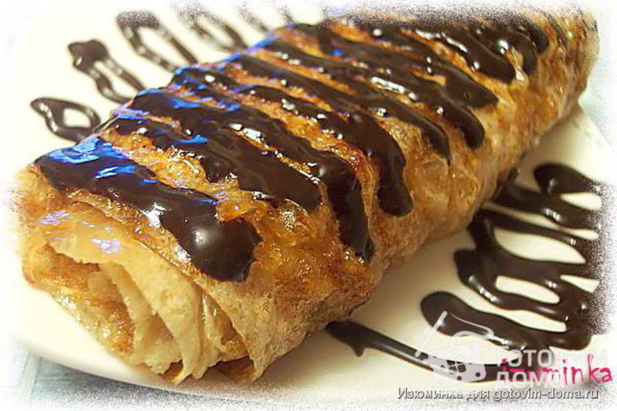 Рецепт яблочные рулетики из лаваша