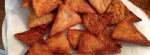 жареный лаваш. Шаг 3