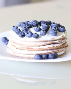 Диетические лепешки с творогом овсяные