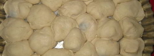 фокачча из шариков с сыром и оливками. Шаг 8