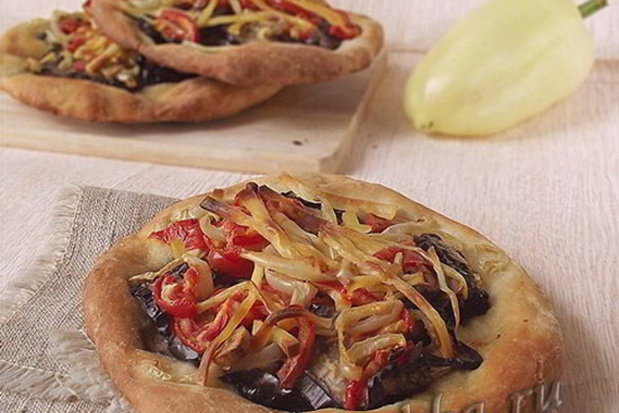 Рецепт фокачча с баклажанами