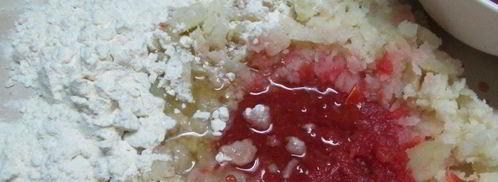 картофельные лепешки на сковороде. Шаг 3