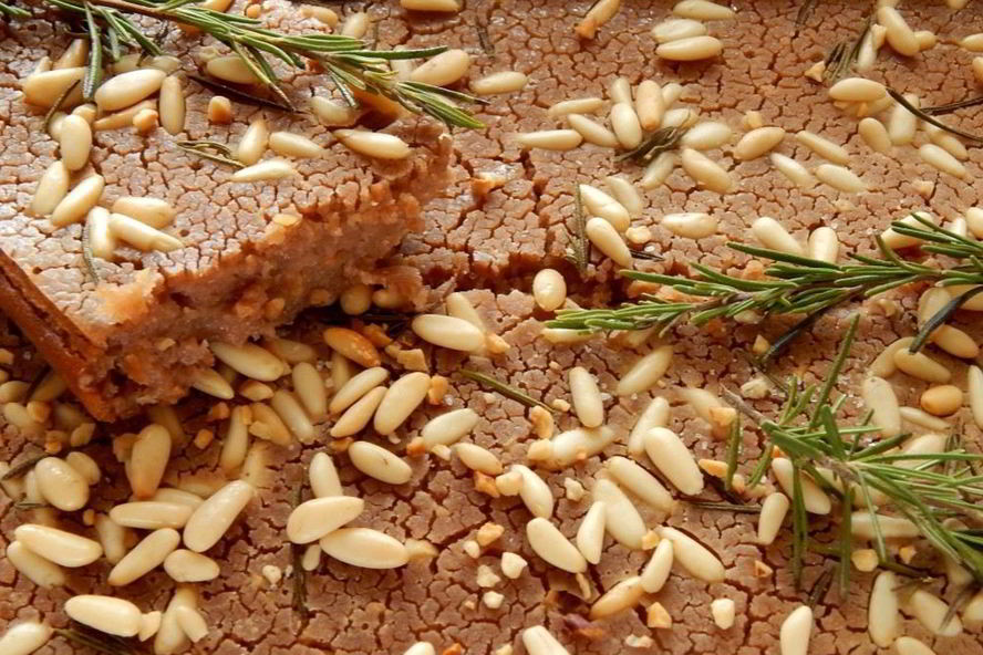 Рецепт каштановой лепешки