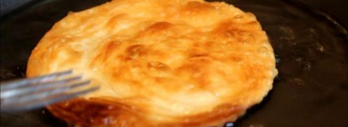 катлама-жаренные слоенные лепешки. Шаг 8