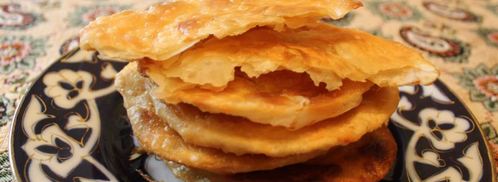 катлама-жаренные слоенные лепешки. Шаг 9