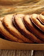 Хлебные лепешки с горчичным маслом