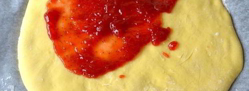 клубничная фокачча. Шаг 9