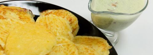 кукурузные лепешки и йогуртовый соус. Шаг 4