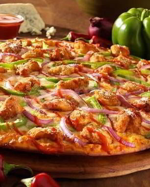 Лепешка из пшеничной муки с овощами