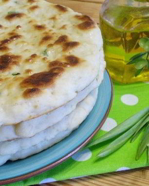 Лепешка с маслом