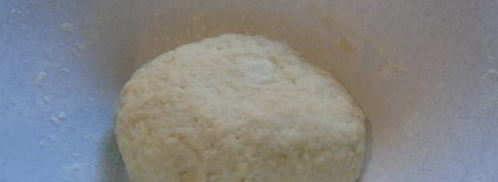 лепешка с сыром и зеленью. Шаг 2