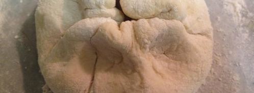 лепешки деревенские на кефире. Шаг 6