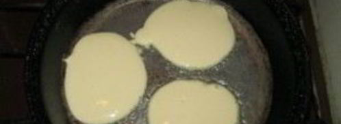 лепешки на сметане. Шаг 4