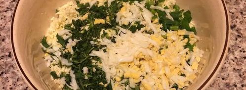 лепешки с ароматной начинкой. Шаг 3