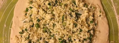 лепешки с ароматной начинкой. Шаг 4