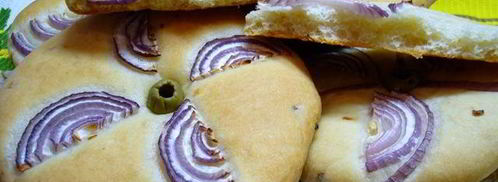 лепешки с луком на оливковом масле. Шаг 6